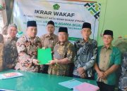 Ikrar Wakaf Tanah untuk Mushola Al Barokah di Desa Notorejo, Gondang
