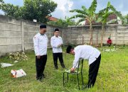 Wujudkan Arah Kiblat Akurat, Penyuluh Dampingi Ukur Lokasi Masjid Al Masyqoh