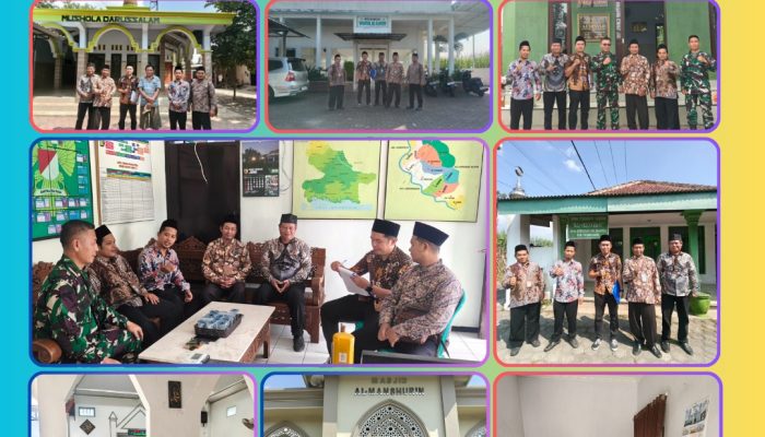Membangun Kemasjidan Berbasis Data, Penyuluh Agama Islam KUA Ngantru Mulai Pendataan Album Digital Masjid