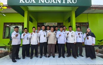KUA Ngantru Sambut Kunjungan Inspektorat Jenderal Kementerian Agama RI