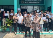 Penyuluh Agama Islam KUA Kedungwaru Bekali 18 Pasangan Calon Pengantin Wujudkan Keluarga Sakinah
